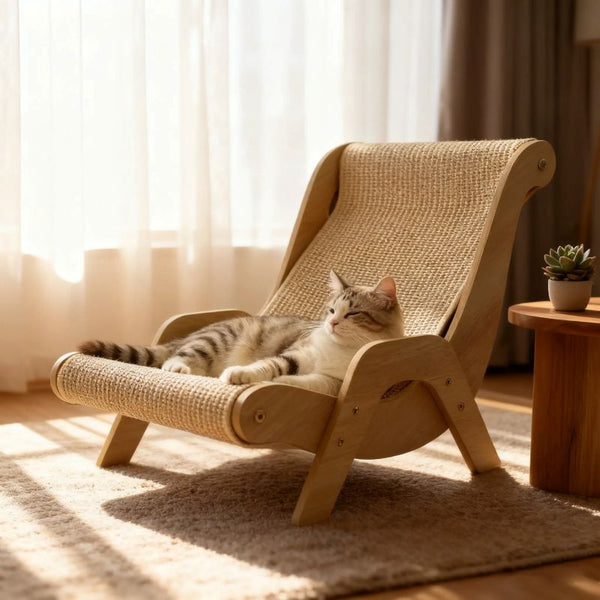 Sakerplus® Cat Scratch Board Lounge Chair