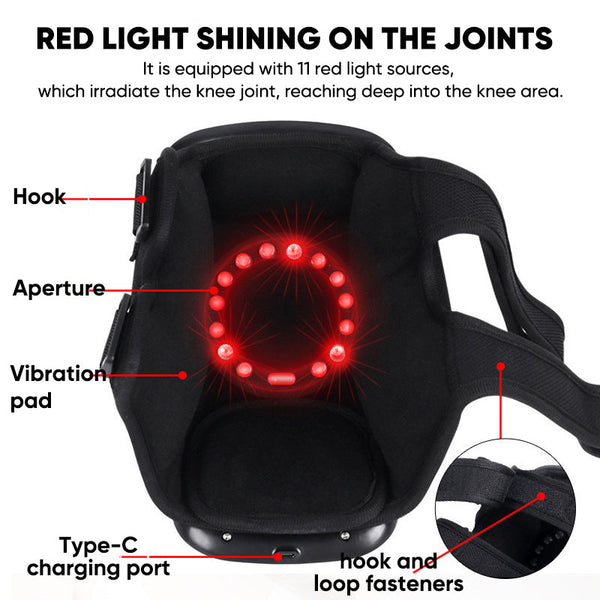 Sakerplus® Knee Massager With Heat And Vibration
