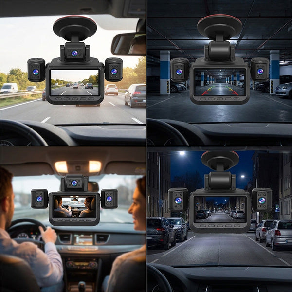 Sakerplus® Panoramic Dash Camera With Night Vision