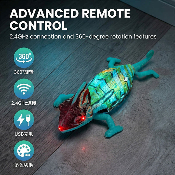 Sakerplus® Next Generation Color Changing Gecko Toy