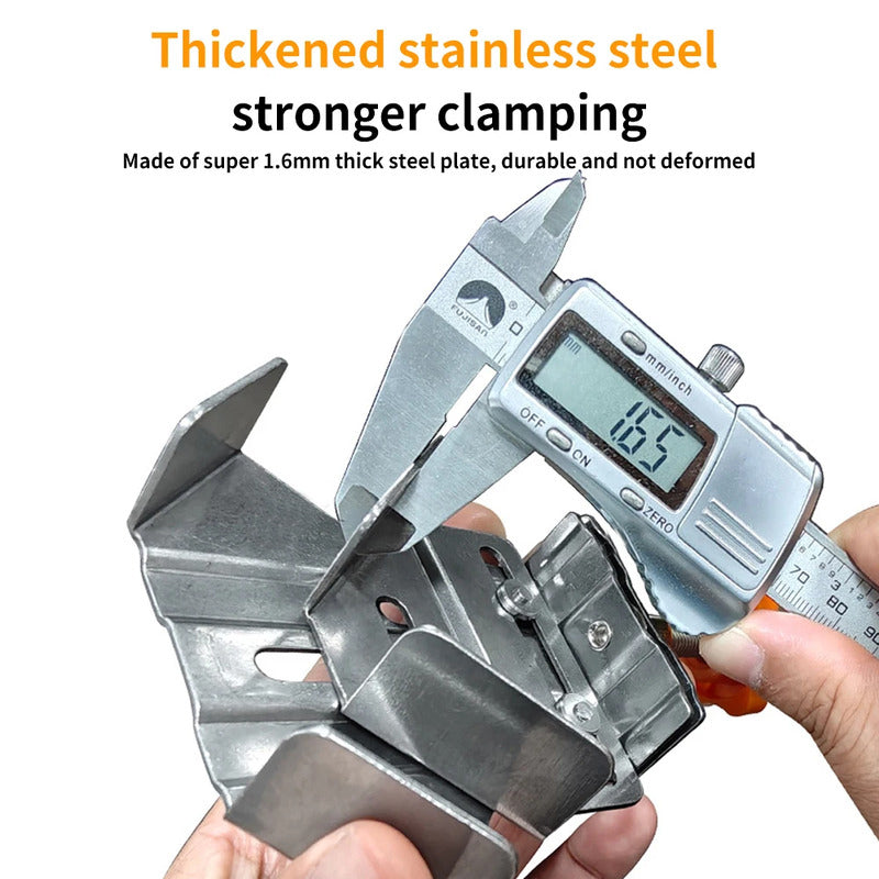SAKER® Stainless Steel Right Angles Clamp