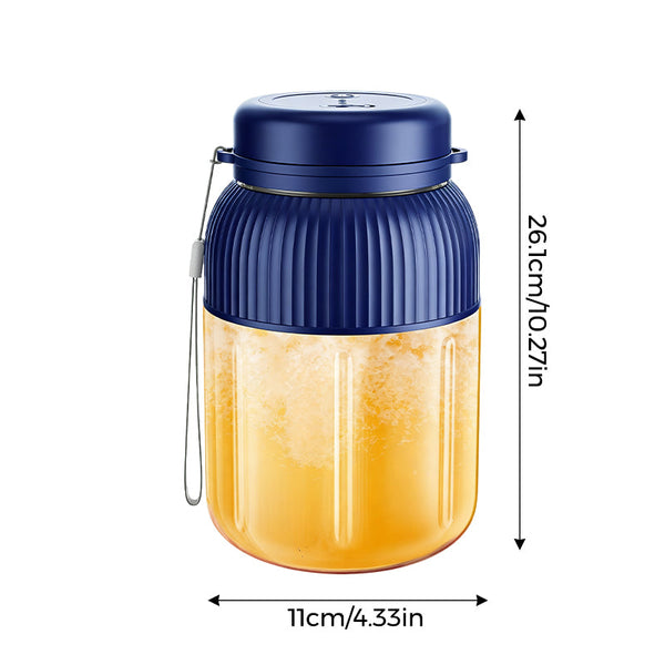 Sakerplus® Portable Wireless Blender Cup With Dual Lids