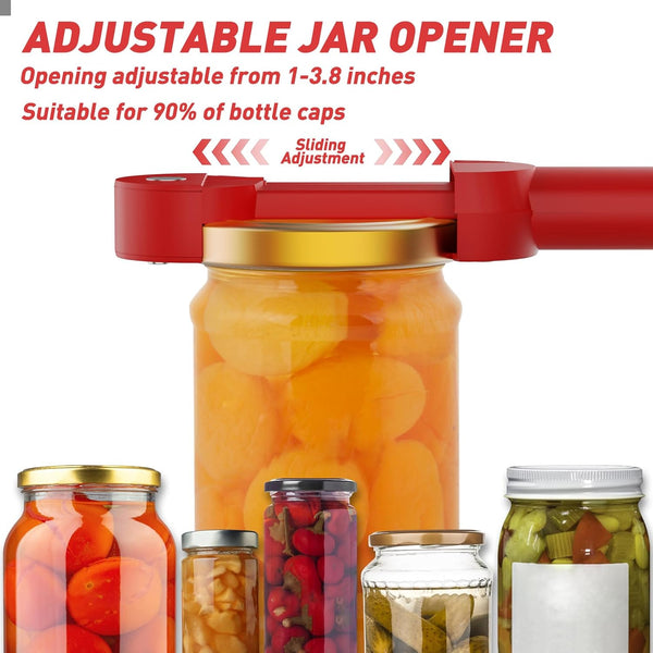Sakerplus Retractable Magnetic Jar Opener