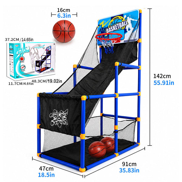 Sakerplus® Kids Indoor Outdoor Basketball Hoop Set