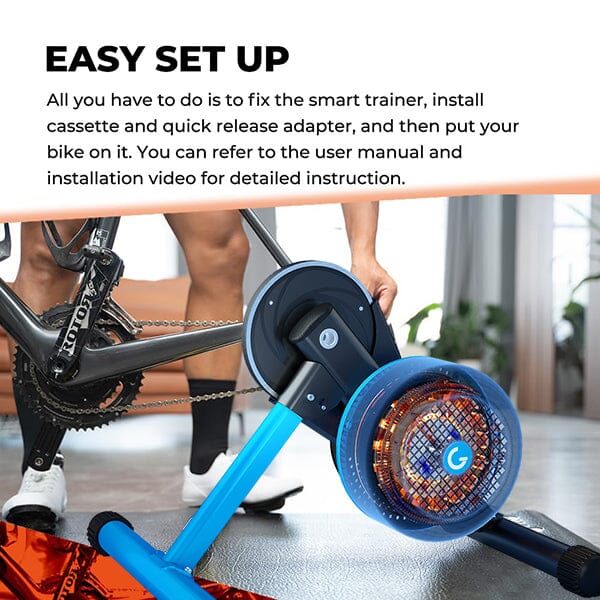 SAKER® Wireless Smart Indoor Cycling Trainer