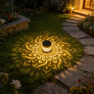 Sakerplus® Mandala Solar Outdoor Wall Lights
