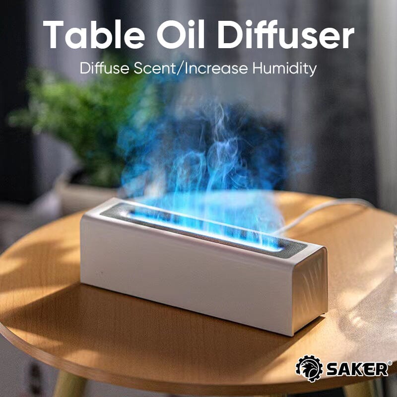 SAKER® 3D Simulation Flame Oil Diffuser
