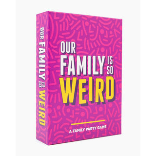 Sakerplus® Weird Family Most Likely Card Game
