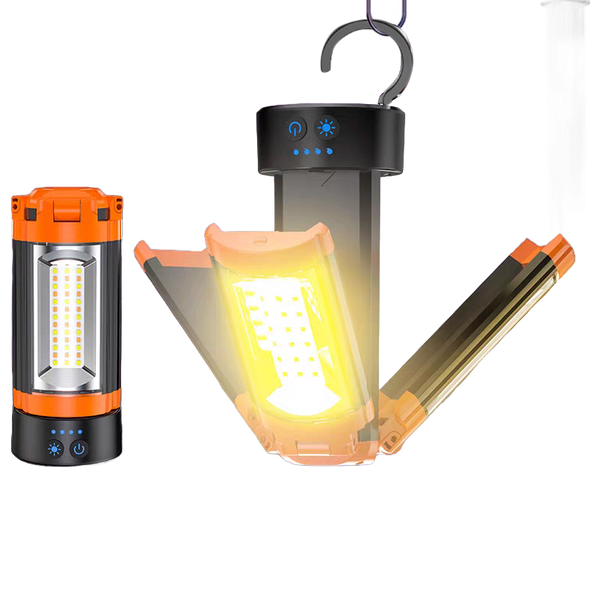 Sakerplus® Upgraded Portable Camping Light with Bracket