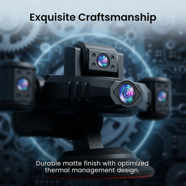 Sakerplus® Panoramic Dash Camera With Night Vision