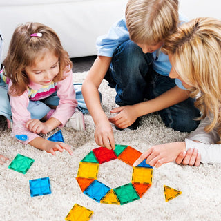 Sakerplus Magnetic 3D Building Blocks Set