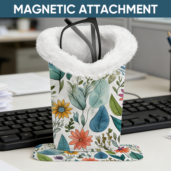 Sakerplus® Magnetic Eyeglasses Holder With Soft Lining