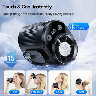 Sakerplus® Portable Ice Cooling Waist Fan