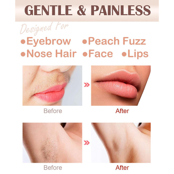 Sakerplus® Portable Lipstick Facial Hair Remover Trimmer