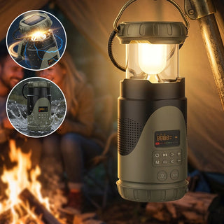 Sakerplus® Emergency Camping Lantern Flashlight Solar USB