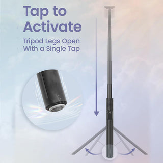 Sakerplus® Automatic Magnetic Phone Tripod Stick Stand