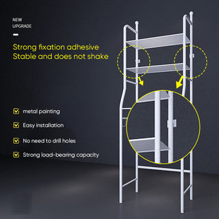 Sakerplus Over Toilet Storage Rack Stand