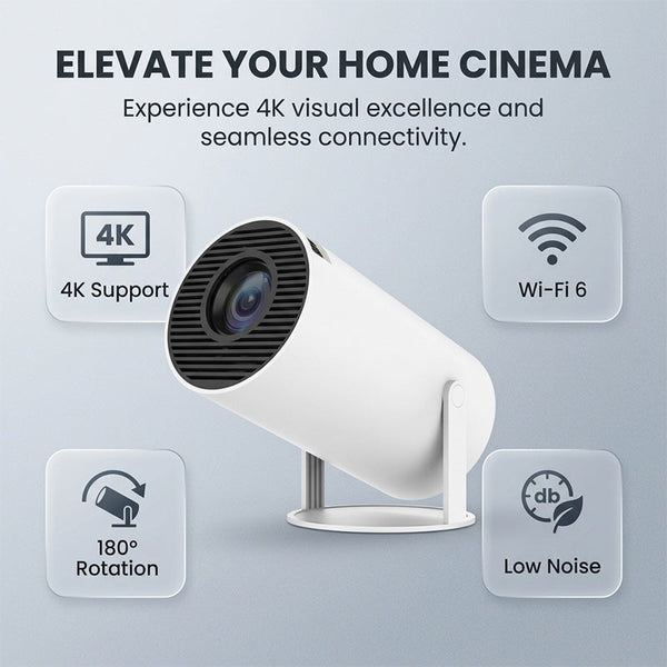 Sakerplus® Portable Smart Mini Home Theater Projector