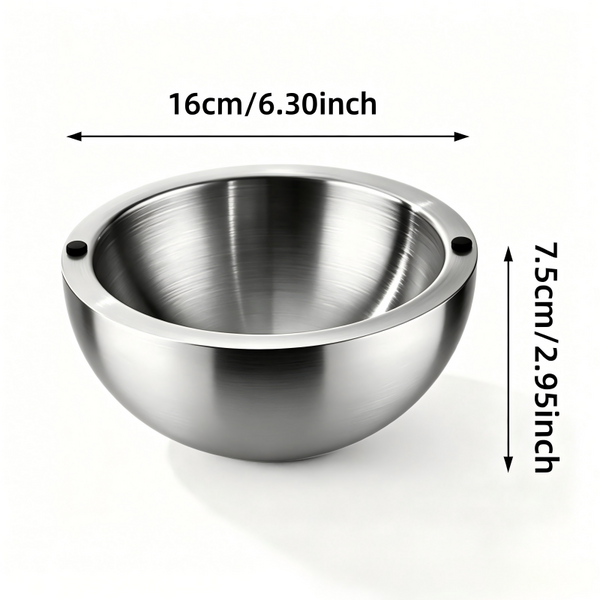 Sakerplus® Double Walled Insulated Dip Bowl