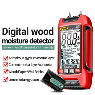 Sakerplus Rechargeable Pinless Moisture Detector