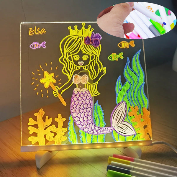 Saker LED Note Board with Colors