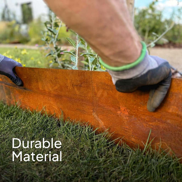 Sakerplus® Weathering Steel Garden Lawn Edging