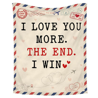 Sakerplus® Romantic Love Throw Blanket for Couples