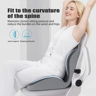 Sakerplus® Ergonomic Memory Foam Seat Cushion