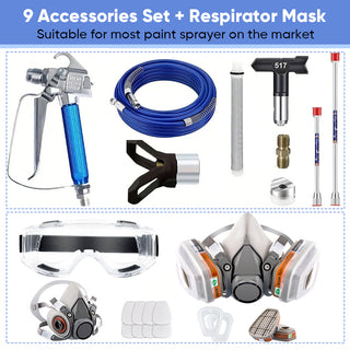 Sakerplus Airless Paint Sprayer Kit