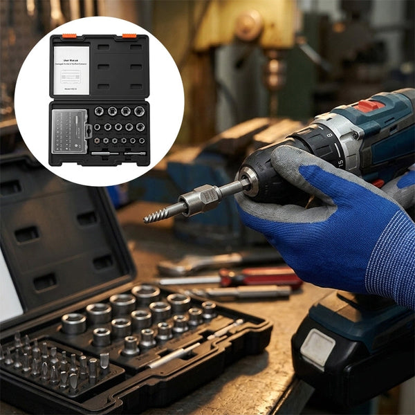 Sakerplus® Damaged Bolt And Screw Extractor
