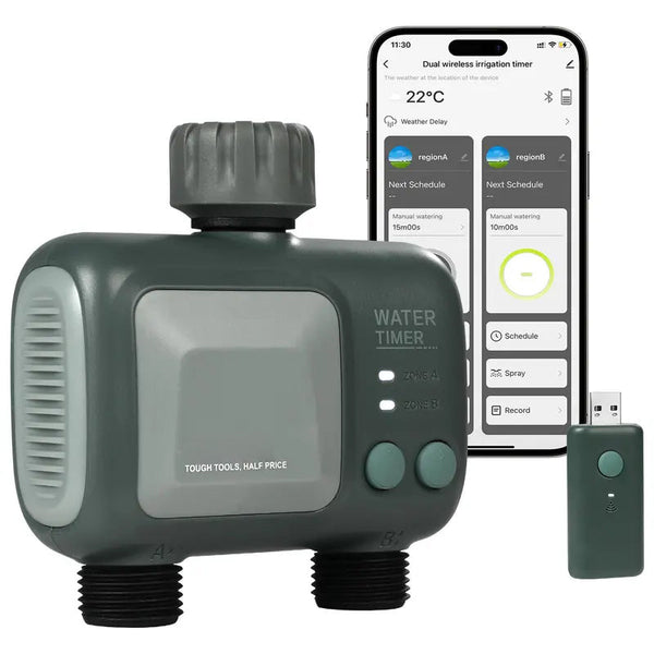 Sakerplus® Smart WiFi Hose Faucet Timer