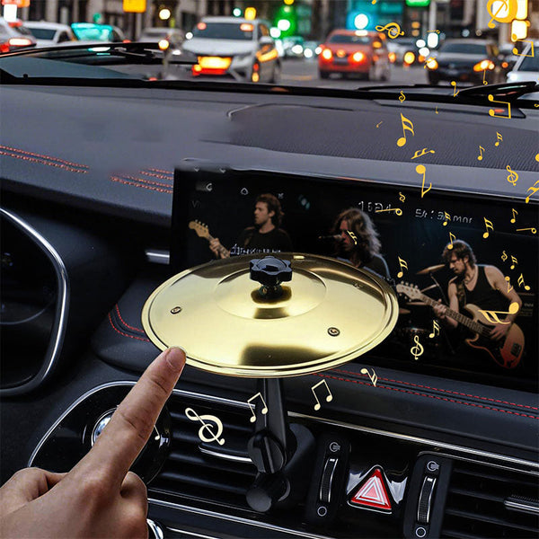 Sakerplus Car Vent Mini Drum Cymbal Accessory