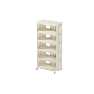 Sakerplus® Vertical Plastic Shoe Rack Organizer