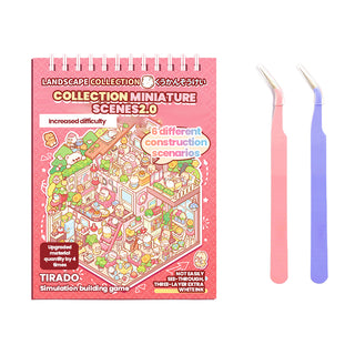 Sakerplus® 3D Isometric DIY Sticker Book