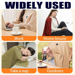 Sakerplus®  Portable USB Heated Shawl Wrap