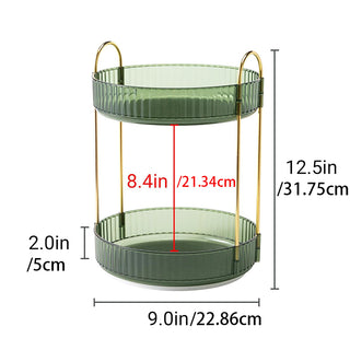 Sakerplus® 360 Rotating 3 Tier Organizer