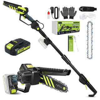 Sakerplus® Cordless Pole Saw and Mini Chainsaw