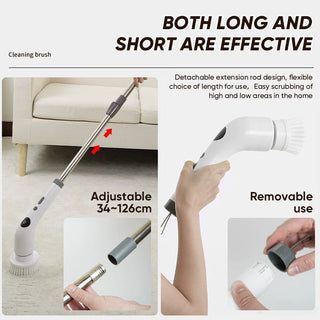 Sakerplus® Multifunctional Wireless Electric Scrub Brush