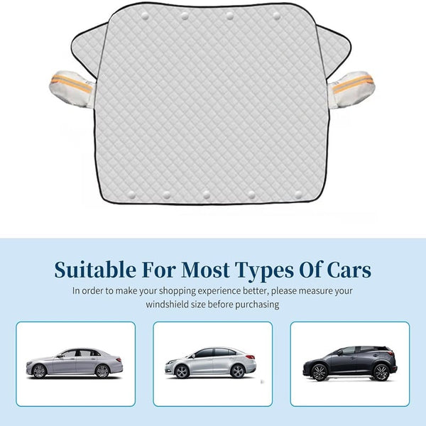 Sakerplus® Magnetic Windshield Snow And Frost Cover