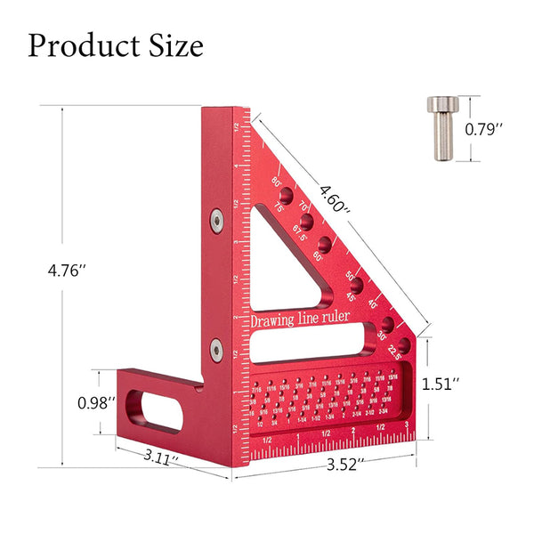 SAKER® 3D Multi-Function Ruler