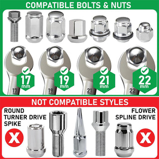 Sakerplus®  Lug Nut Remover For Damaged Bolts
