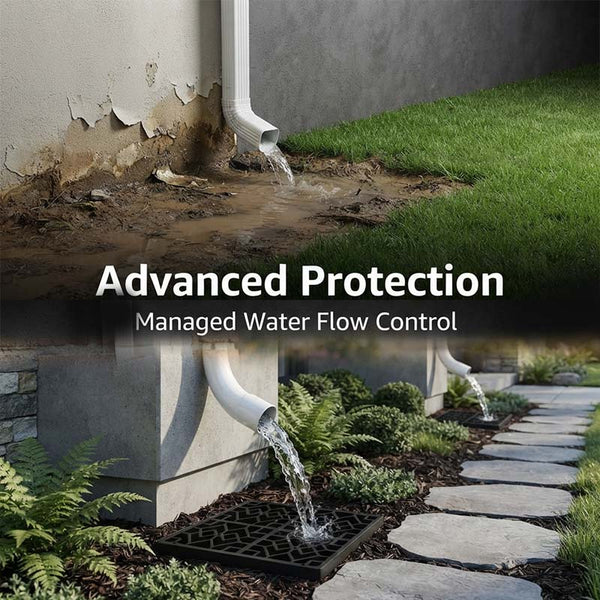 Sakerplus® Low Profile Downspout Catch Basin