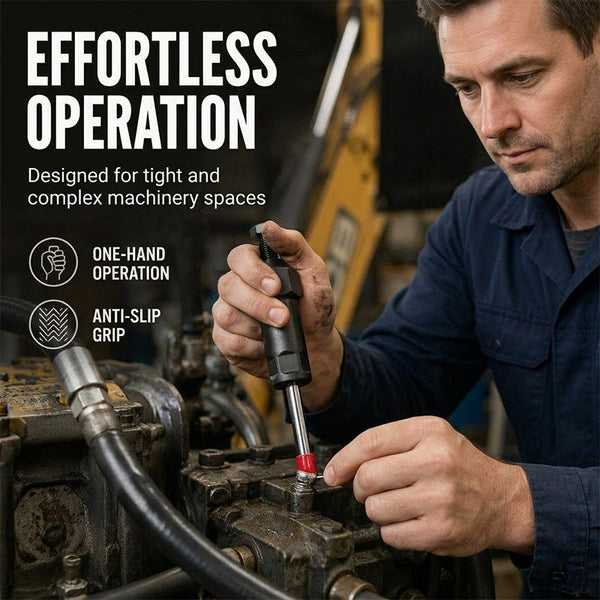 Sakerplus® Heavy Duty Grease Fitting Cleaner Tool
