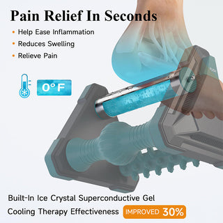 Sakerplus Foot Ice Roller Massager Tool