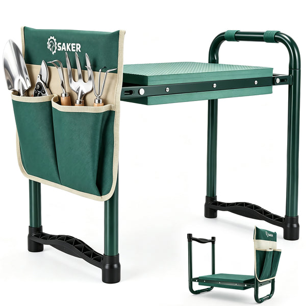 Saker® Foldable Heavy Duty Garden Kneeler