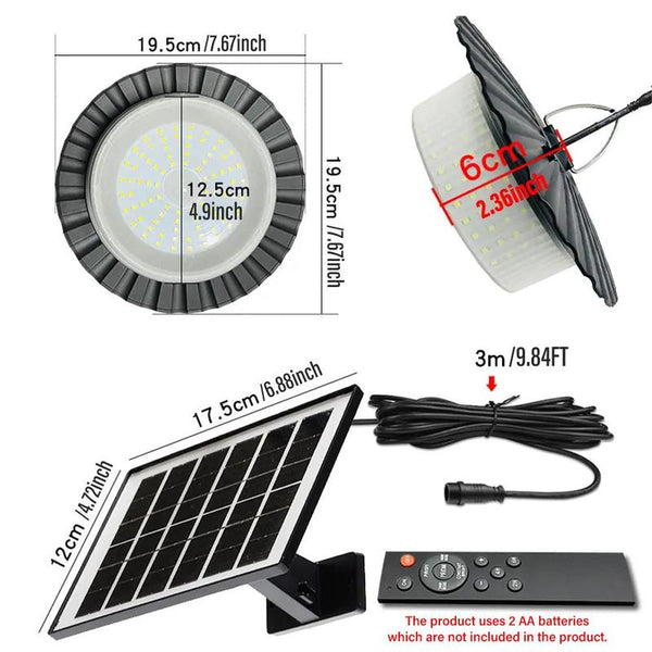 Saker Solar Shed Barn Light
