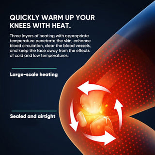 Sakerplus® Knee Massager With Heat And Vibration