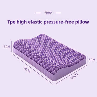 Sakerplus® Purple Gel Latex Neck Pillow