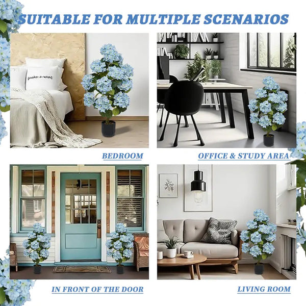 Sakerplus® Artificial Hydrangea Flower Tree