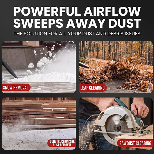 Sakerplus® Cordless Lithium Battery Powered Air Blower